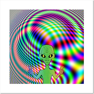 I BELIEVE Aliens Exist Posters and Art